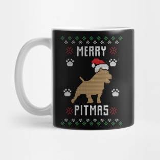 Merry Christmas Pitmas Xmas Gift Ugly Mug